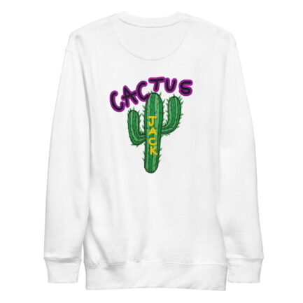 Travis Scott cactus White Sweatshirt