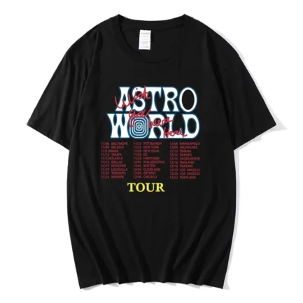 Travis Scott AstroWorld Tour Oversized T Shirt