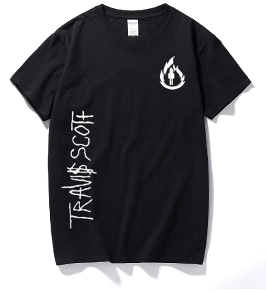 Travis Scott Burning T shirt